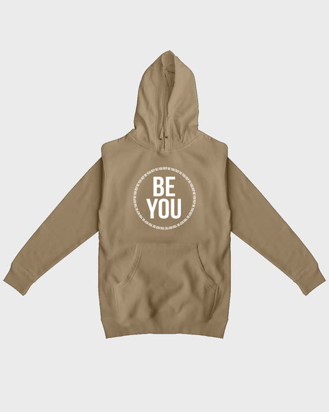 BE YOU Logo Men's Pullover Hoodie