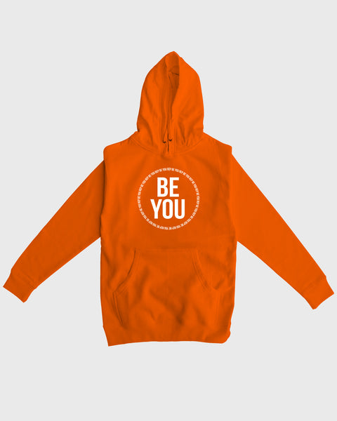 Be You Logo Men's Pullover Hoodie